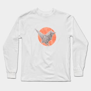 Origami Sparrow Long Sleeve T-Shirt